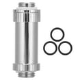 thumbnail image 1 of Water Cooling Fitting All Copper BSSJT‑41 Graphics Card SLI Crossfire Retractable Double External Thread AdapterSilver, 1 of 14