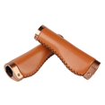 thumbnail image 2 of Poignée de Guidon de Vélo à Double Verrouillage, Marron, 137 Mm, 2 of 6