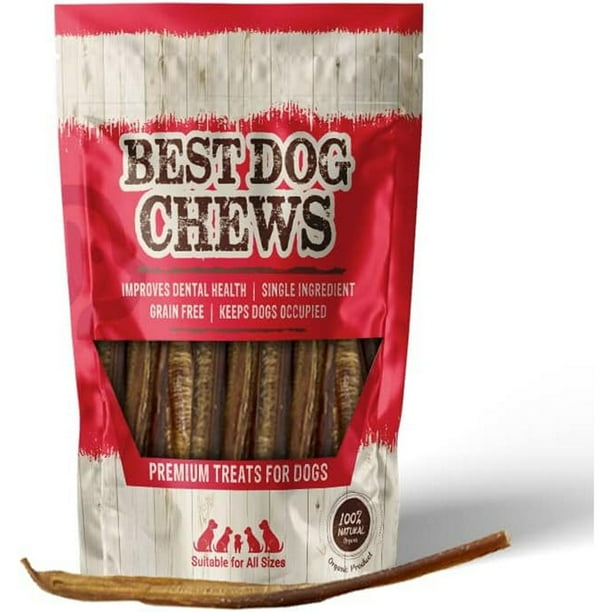 Best Dog Chews Premium Thin Bully Sticks 12 inch (12 Count,1530g