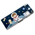 thumbnail image 4 of Pencil Bag, Cute and Cartoon Style Design Pencil Case with Inbuilt 2 Hole Pencil Sharpener Pen Pouch Portable Large Capacity Pencil Box for Stationery, 4 of 8