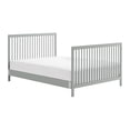 thumbnail image 6 of Oxford Baby Essential Island Full Size 4-in-1 Convertible Crib with Round Spindles, Gray, 6 of 10