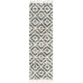 thumbnail image 2 of Rugs.com Athena Shag Collection Rug – 2' 7 x 8' 2 Runner Gray Shag Rug Perfect For Hallways, Entryways, 2 of 9