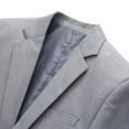 thumbnail image 4 of Men's Stylish Winter Jacket Mens and Winter Fashion Personality Solid Color Casual Suit Jacket, 4 of 8