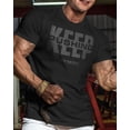 thumbnail image 2 of Gymish Keep Pushing Workout T-Shirt for Men – Funny Gym Shirt, Lifting Tee, Deadlift Shirt, Athletic Gym Wear, 2 of 6