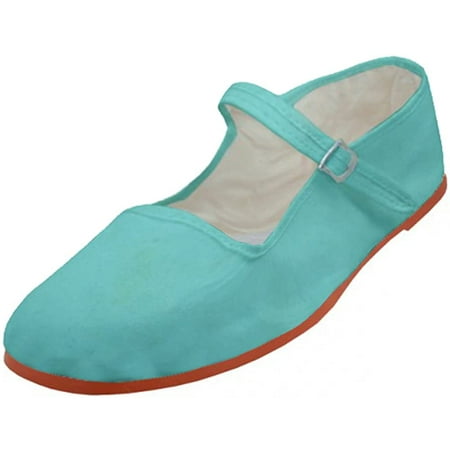 

Women s Cotton Mary Jane Shoes Flat Ballet Slip On Colors