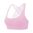 thumbnail image 2 of Sonducket Sujetadores deportivos Entrenamientos Material elástico de primera calidad Sujetador deportivo Ejercicio de ductilidad Deporte Prop Ropa interior Rosa L, 2 of 6