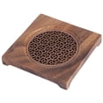 thumbnail image 2 of Natural Texture Teapot Pad, Teapot Mat, Walnut Wood Kitchen For Metal Material Family Living Room Tea Room Office, 2 of 8