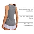 thumbnail image 4 of Musculosa CRZ YOGA Racerback sin mangas Mediana, 4 of 6