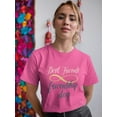 thumbnail image 2 of Best Friends Eternal Shaped T-Shirt Women -Image by Shutterstock, Female Small, 2 of 4