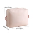 thumbnail image 4 of Tdxkok Quilt Storage Bag Large Capacity Clothing Moving Packing Bag for Down Jacket Silk Quilt Storage 19.69*15.75*11.81IN B, 4 of 5