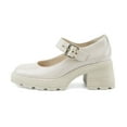 thumbnail image 2 of JENN ARDOR Womens Mary Janes Shoes Round Toe Platform Ankle Strap Chunky Heel Uniform Dress Shoes, 2 of 14