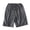 Grey-B, variant on LIIPEE Mens Sleep Shorts Casual Plaid Print Drawstring Waist Loose Fit Pajama Shorts With Pockets Male Comfortable Everyday Sleepwear,M