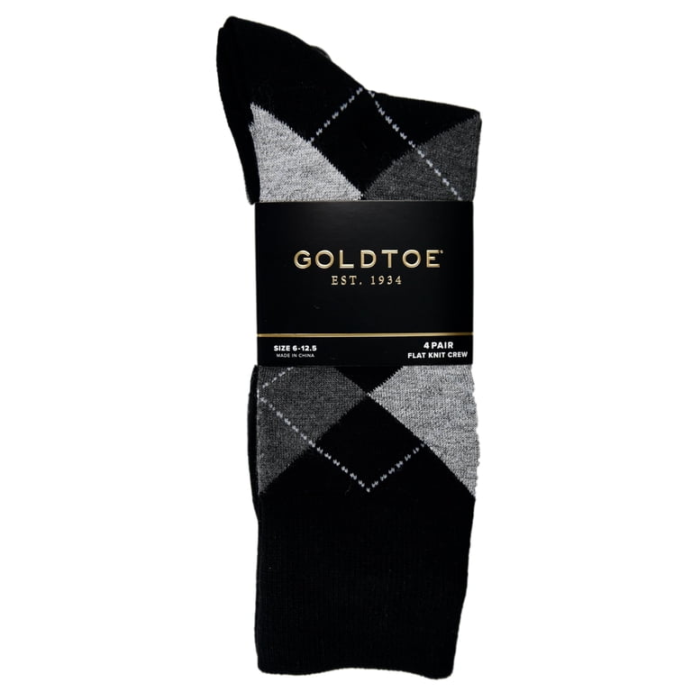 gold toe mens black dress socks Gold Toe Mens 6 Pk Crew Cotton Banded Sock | Men's Dress Socks | Men's -  Shop Your Navy Exchange