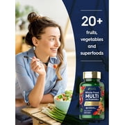 Multivitamin with Probiotics | 120 Caplets | Fruits and Veggies for Men and Women | by Natures Fortune