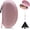 Pink, variant on L LTGEM glasses case hard shell, hard sunglasses travel case, for women and men, large glasses case with clip and cleaning cloth