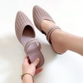 thumbnail image 1 of Women's High-Heeled Sandals Slippers Pure Color Women's Sandals for Going Out, 1 of 7
