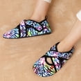thumbnail image 3 of Joinfre Slippers for Women Comfy House Bedroom Corduroy Cross Bow Slide Slipper with Adjustable, 3 of 7