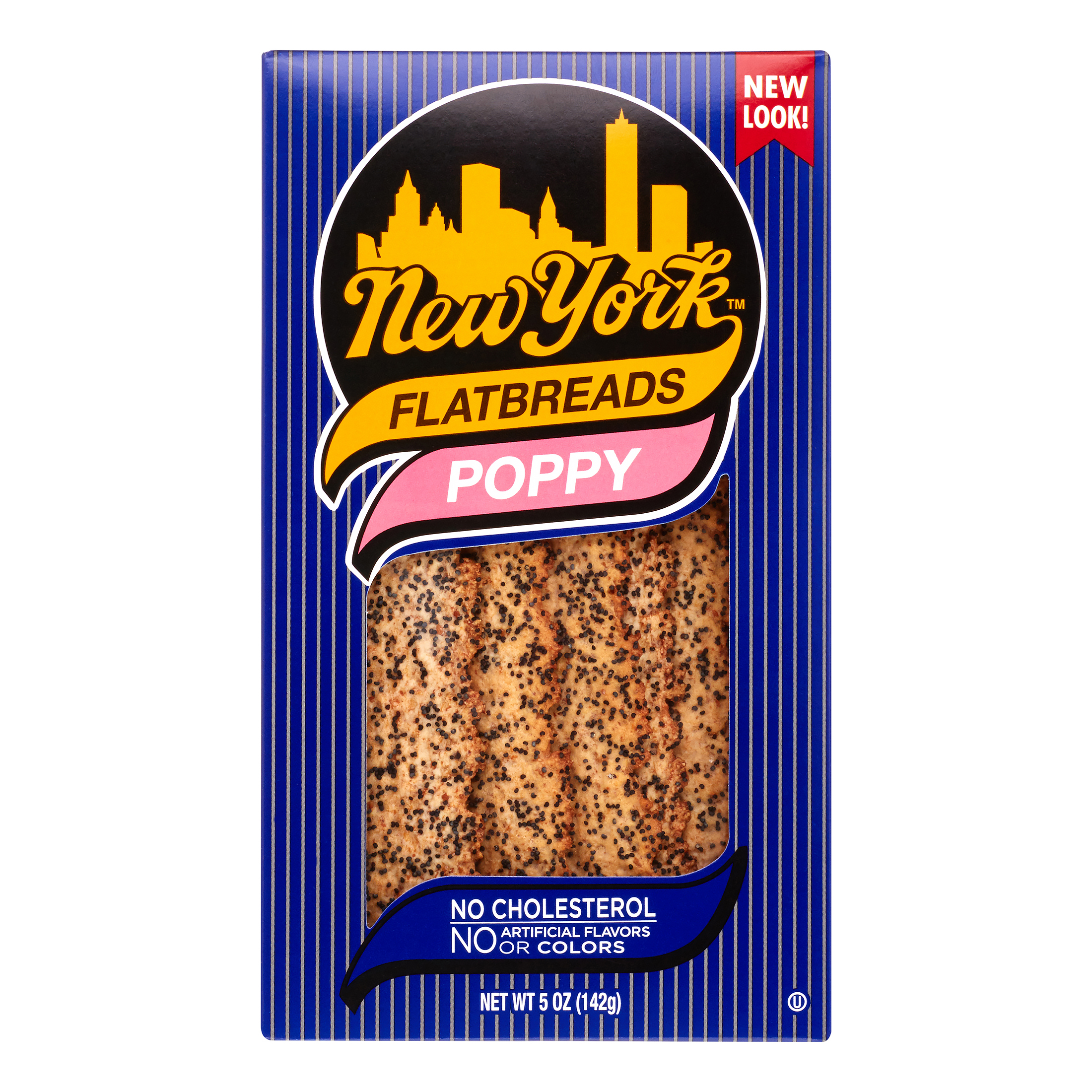 New York Flatbreads, Poppy, 5 Oz