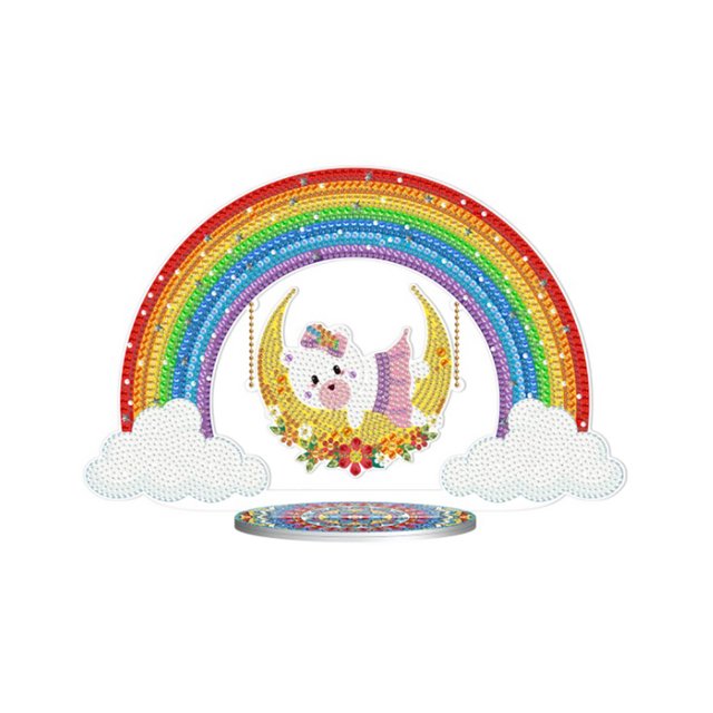 Pintura De Diamantes De Imitación 5D Diy De Navidad Para Adultos Y Niños, Kit De Tarjetas De Pintura De Diamantes De Imitación De Navidad, Tarjeta De Decoración De Navidad De Taladro Eigraketly HA040337-04