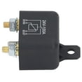 thumbnail image 4 of TICFOX Relé De Arranque Del Vehículo, Solenoide De Arranque 100A, Bobina De Latón De 4 Pines, Carcasa De PC De Alta Potencia, Relé De Cortacésped Para Automóvil DC24V, 4 of 14