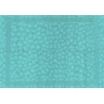 thumbnail image 1 of Ahgly Company Indoor Rectangle Abstract Light Blue Modern Area Rugs, 5' x 8', 1 of 4