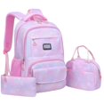 thumbnail image 4 of WAYUTE Kids Backpack 3 Pcs Backpack Set for Girls Large Capacity Tie Dye Rucksack for Elementary Students Waterproof Bookbag Casual School Activities, 4 of 4