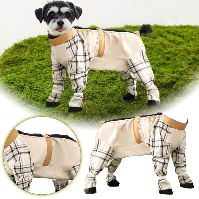 Pet Clothes Rain Pants Outdoor Protective Windproof Pants Reusable Breathable Soft Lightweight for Dogs