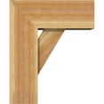 thumbnail image 3 of Ekena Millwork 8"W x 18"D x 22"H Traditional Block Rough Sawn Bracket w/ Offset Brace, Western Red Cedar, 3 of 25