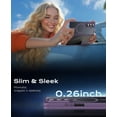 thumbnail image 5 of Magnetic for Samsung Galaxy Z Fold 7 Case with Screen Protector, [Compatible with MagSafe] Slim Translucent Matte Shockproof Case for Samsung Z Fold 7, Fold7 Hard PC Rugged Phone Cover, Purple, 5 of 9