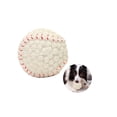 thumbnail image 1 of Pelota De Tenis Para Perros, Juguete Para Masticar, Látex No Tóxico, Resistente A Las Mordeduras, Rechinar Los Dientes, Chirriar, Juguete Interactivo Para Perros, Pelota De Limpieza De Dientes Methold PT001633-02, 1 of 6