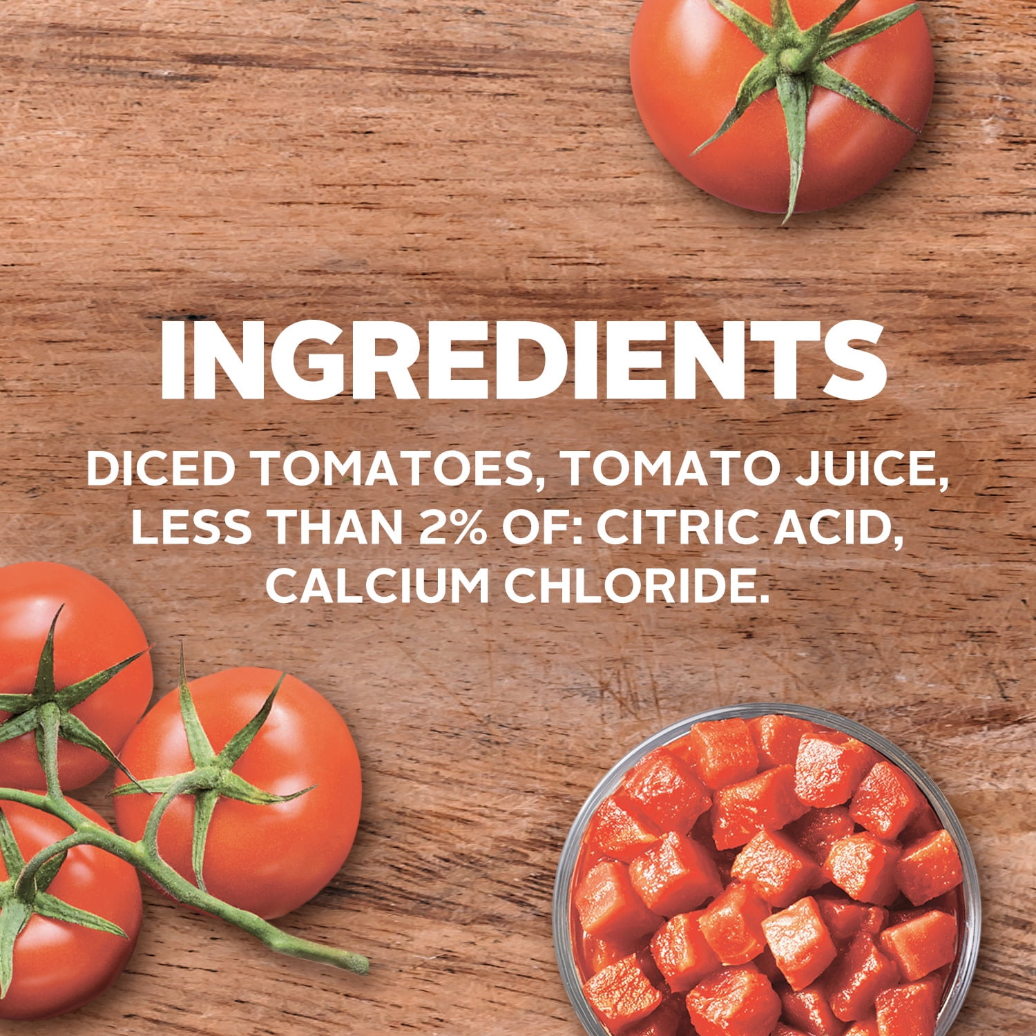 (12 pack) Hunt’s No Salt Added Petite Diced Tomatoes, Perfect for Chili & Soups, 14.5 oz. Can