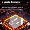 thumbnail image 4 of Auricular Inalámbrico Bluetooth V5.0 Chip Con Compartimento De Carga Control De Contacto Función De Voz Música Llamada Trabajo E-Sports Gaming Auricular Bluetooth Para Bh117 Noticed EL009511-00, 4 of 6
