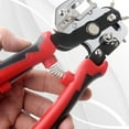 thumbnail image 4 of belt hole puncher for leather - Hole Punch - Eyelet Punch Plier Hole Punch Tool Leather Belt Hole Puncher for Watchband Strap Leathercraft Projects Industrial Grommet Setter Red, 4 of 6