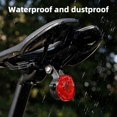 thumbnail image 3 of Hyasfey Bike Reflective Tail Light for AirTag Locator Mount Universal MTB Road Mountain Bicycle Saddle Reflector Rear Lamp Holder Bike Accessories, 3 of 7