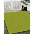 thumbnail image 3 of Ahgly Company Machine Washable Indoor Round Transitional Pistachio Green Area Rugs, 8' Round, 3 of 7