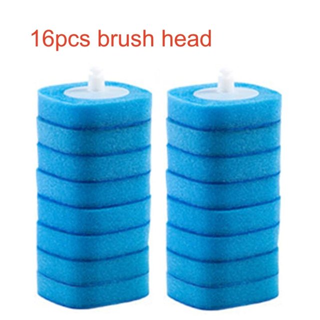 Limpiador de cepillo de inodoro desechable con mango largo, cepillo de limpieza de baño con cabezal de cepillo reemplazable, accesorios de inodoro