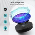 thumbnail image 5 of Reproductor de CD portátil Walkman con Bluetooth, altavoz integrado, recargable y con puerto USB/AUX/para auriculares., 5 of 5