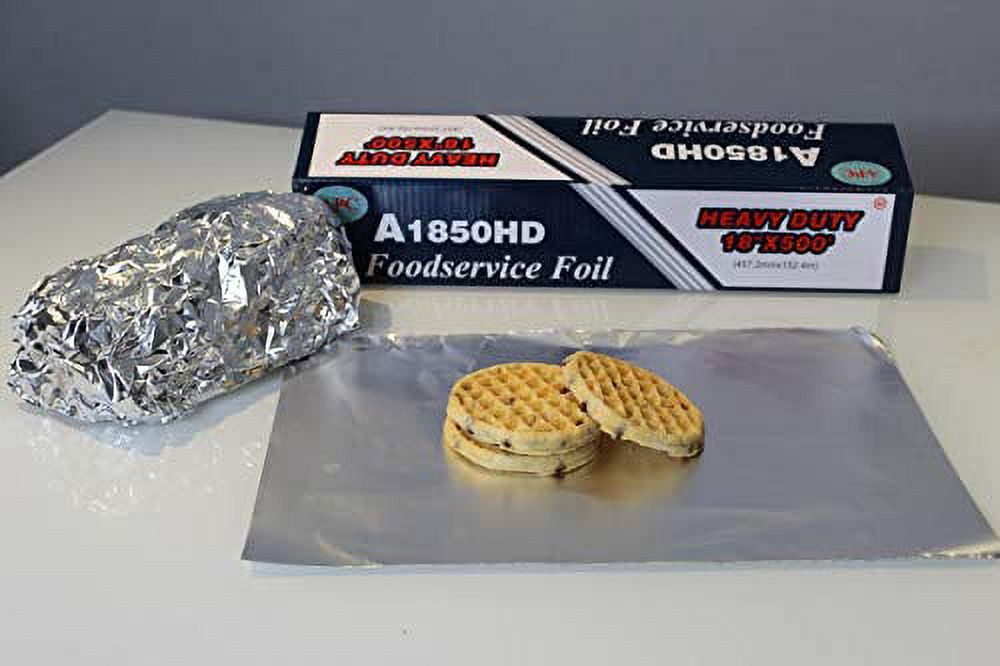 Choice 18 x 500' Food Service Extra Heavy-Duty Aluminum Foil Roll