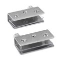 thumbnail image 3 of Ajustable Vidrio Puerta Bisagras Abrazadera, Inoxidable Acero Gabinete Pivote Bisagra Clip para 8-10mm Grosor Vidrio 52x16x26mm, 1 Par, 3 of 3