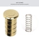 thumbnail image 1 of Accesorios de cerradura de puerta de enchufe de polvo de suelo circular a prueba de polvo (dorado), 1 of 5