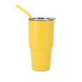 thumbnail image 3 of Makerflo 30 oz Yellow Powder Coated Tumbler - Pack of 25, Ideal for DIY Crafts- Laser Engraving, And Handle Sold Separately, 3 of 9