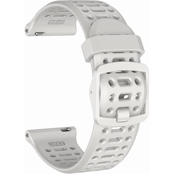 Strap for Coros Pace 2, Forerunner 245/645/55 Silicone Quick Release Watch Band 20mm