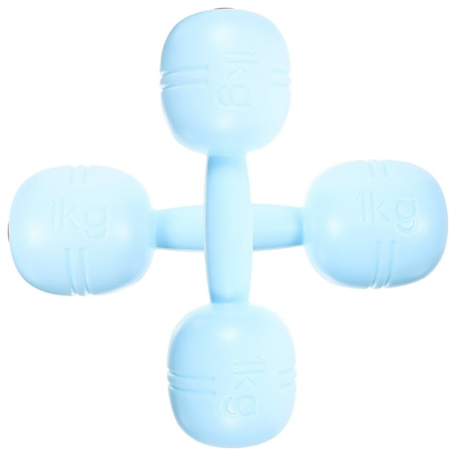 OULII 1 Pair Adjustable Weight Hand Weight Bars ABS Assorted Color Simple Design for Fitness Equipment for Kids