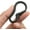 Black, variant on 2pcs 2 Inches Carabiner Spring Snap Hook Paracord Camping Keychain Accessories Push Gate Spring Clips HR8 (Antique Brass)