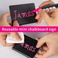 thumbnail image 4 of 20-Pack Mini Acrylic Chalkboards for Food & Events: Black Tabletop Signs for Bakery, Birthday, Wedding, Buffet & Retail Displays, 4 of 6
