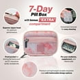 thumbnail image 4 of Made Easy Kit Pill Case - Weekly Medicine Organizer with Removable Seven-Day Vitamin & Supplement Box, 4 of 7