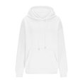 thumbnail image 4 of ZyeKqe Oversized Hoodies for Women Fleece Lined Casual Pullover Top Fall Winter Drawstring Hooded Sweatshirts with Pockets, 4 of 7