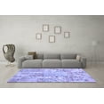 thumbnail image 3 of Ahgly Company Indoor Rectangle Persian Blue Traditional Area Rugs, 4' x 6', 3 of 4