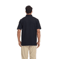 thumbnail image 6 of Zfeel Men's Pure Dry Fit Polo Shirt, High Performance, Short Sleeve, Polyester, Black, 5 Pack, 3XL, 6 of 6