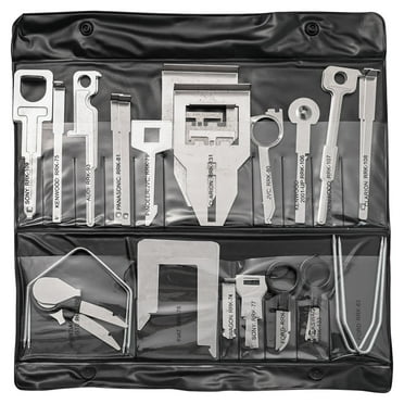 38pcs Car Radio Release Key&Vehicle Panel Removal Repair Trim Tool Kits Metal